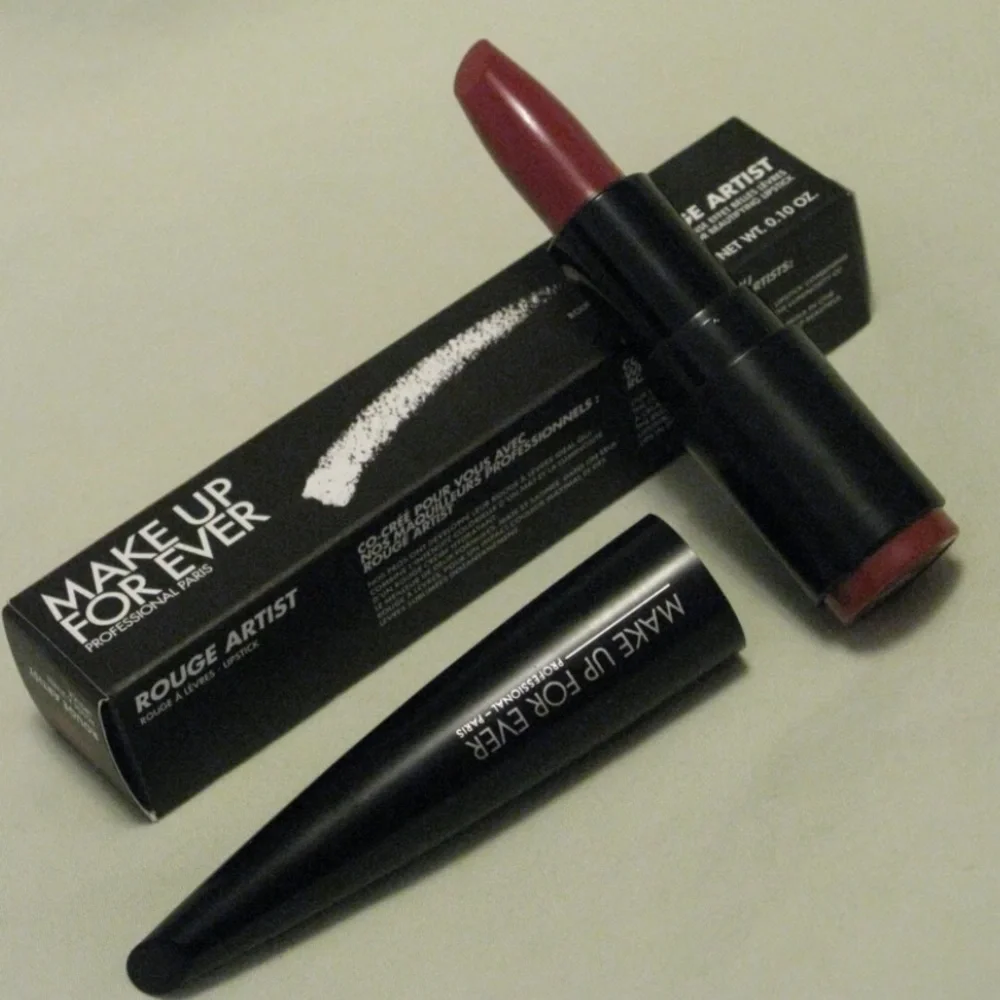 Make Up For Ever Lipstick Rouge Artist Intense Color 'Upbeat Mauve' 172 Full Sz